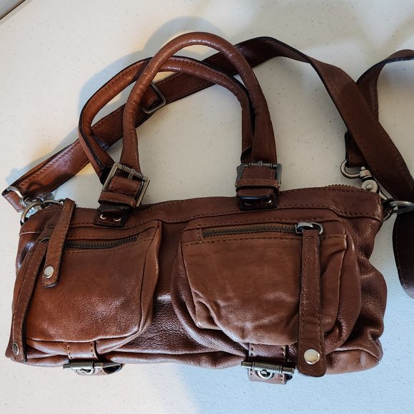 Abro Satchel/Crossbody "EUC" - Picture 14 of 16